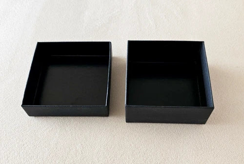COACH LOGO EMPTY BLACK GIFT BOX